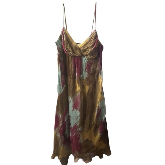 Trina Turk Earth Tone Multi-Print Dress, Size 4 - Picture 3 of 6